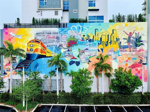 Home2 / Tru Fort Lauderdale Mural 
