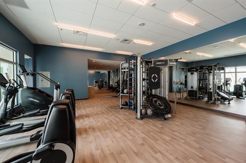 Do not sacrifice your workout routine.  We have an amazing fitness center waiting for you.