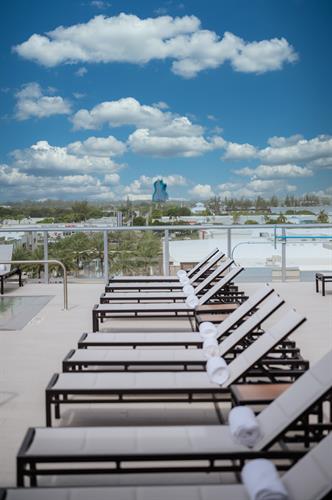 Rest and unwind all day by our beautiful pool area.