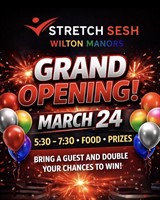 Stretch Sesh Wilton Manors Grand Opening