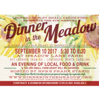 Dinner in the Meadow - 4th Annual