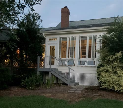 Add new year-round living space by letting RWS transform your deck to a porch paradise. This Franklinton remodel is the homeowner's favorite space.