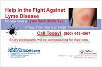 Coastal CT Research Seeking Individuals with Lyme Disease for Study