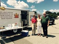Owners Rick and Wanda Hatch at one of our past summer events with CorePlus Federal Credit Union.