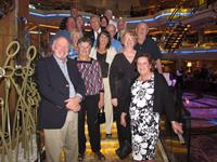 Cruise group on Royal Caribbean