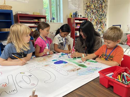 Children's Classes in the art studio