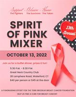 2022 Spirit of Pink Charity Mixer October 13 at Great Neck Country Club