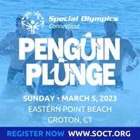 Special Olympics Announces Penguin Plunge Events Happening Around the State Including Shoreline/Groton, March 5th