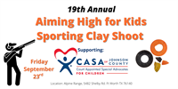 19th Annual Aiming High for Kids Sporting Clay Shoot