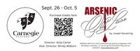ARSENIC & OLD LACE presented by Carnegie Players