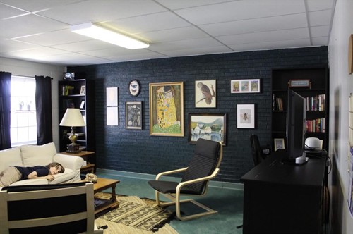Our lounge room at the Resource Center.