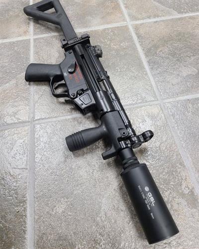 MP5 Short Barreled Rifle with Suppressor