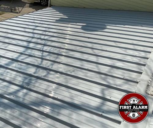 Metal Roof After Metal Roof After