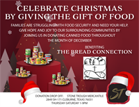 CHRISTMAS CANNED FOOD DRIVE