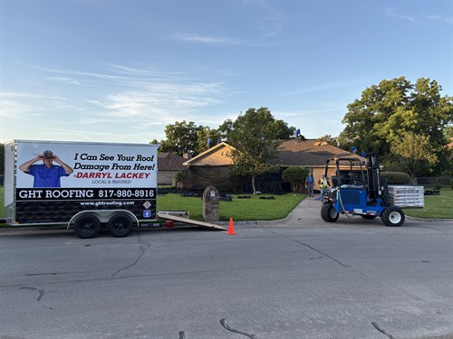 We use a landscape netting system to protect your valuable landscaping and home! 