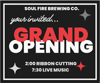 Grand Opening Celebration, Soul Fire Brewing Co.