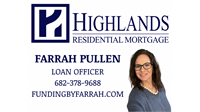 Highlands Residential Mortgage - Farrah Pullen