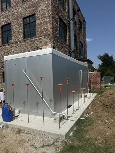 New Restaurant walk-in Cooler installation