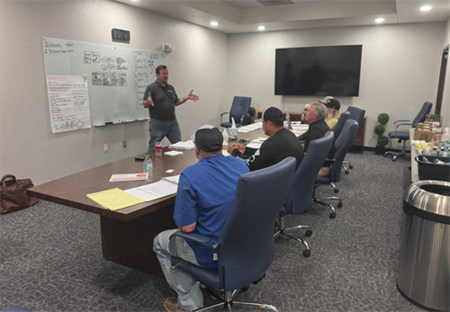 Meeting with a Team