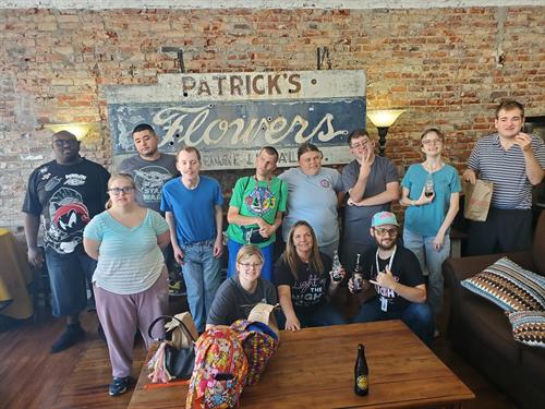 REACH Adults made an outing to Trovanto Candy Shop in Cleburne