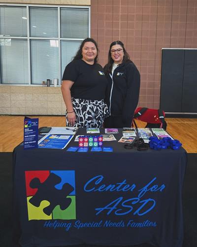 Set up at resource fairs spreading awareness