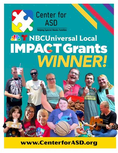 Biggest Nonprofit Impact in DFW Award Grant from NBC 5 News