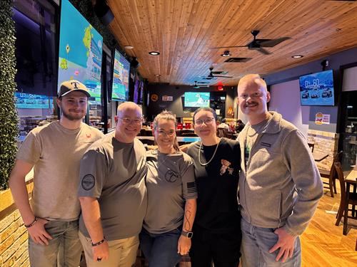 The FAB 5 from Johnson County. We all served on the same fire department together. 