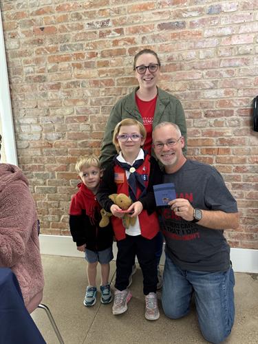 Special gift from a local young person who has a big heart and love for veterans 