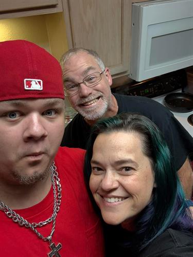 Having a little fun. 