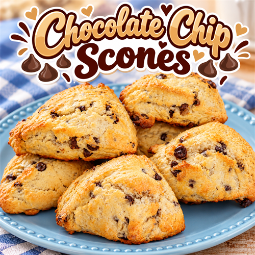 Chocolate Chip Scones