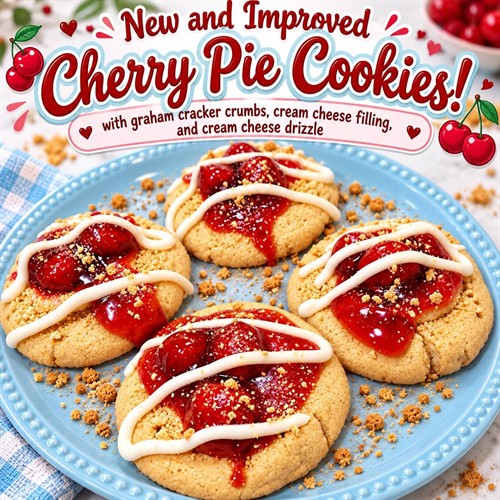 Cherry Pie Cookies