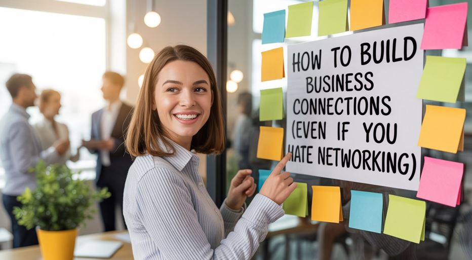 Image for How to Build Business Connections (Even If You Hate Networking)