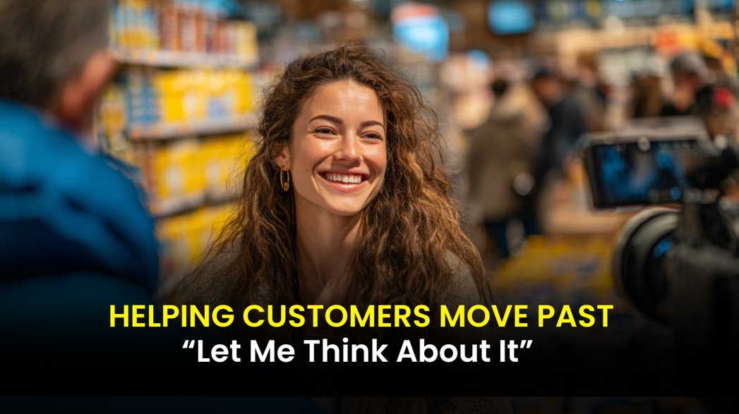 Image for Helping Customers Move Past “Let Me Think About It”
