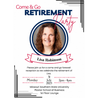 Retirement Celebration - Lisa Robinson