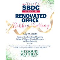 SBDC Renovated Office Ribbon Cutting