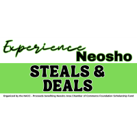 Experience Neosho Steals & Deals - $1000 Giveaway