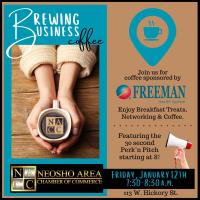 Brewing Business Coffee at Freeman Neosho Hospital