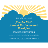 Neosho FFA's Annual Businessman's Breakfast