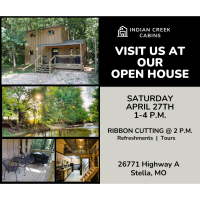 Open House at Indian Creek Cabins