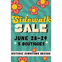 Summer Sidewalk Sale - Downtown Neosho