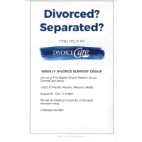 Weekly Divorce Support Group