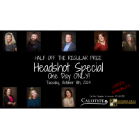 Half-Price Headshot Event w/ Calotype Photography