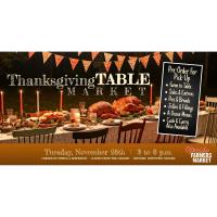 Thanksgiving Table Market