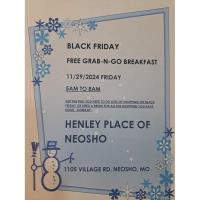 Black Friday Free Grab-N-Go Breakfast