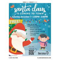 **Free Event** Santa Claus at the Lampo Building