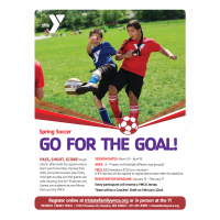 Spring Soccer Sign Ups at the YMCA