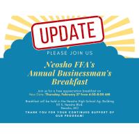 Neosho FFA's Annual Businessman's Breakfast