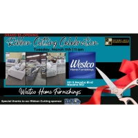 Grand Re-Opening Ribbon Cutting - Westco Home Furnishings