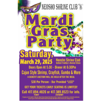 Neosho Shrine Club's Mardi Gras Party