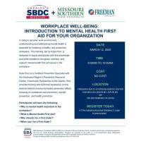 Workplace Well-Being: Introduction to Mental Health First Aid for your Organization